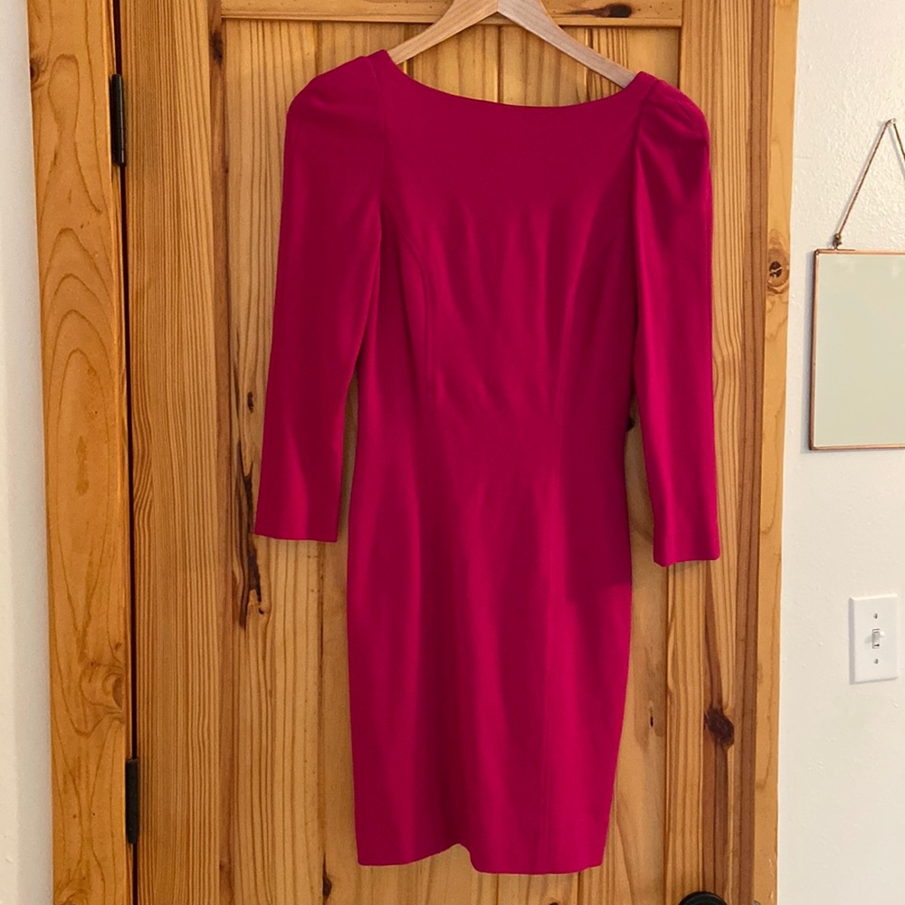 Diane Von Furstenberg long sleeve, cocktail dress